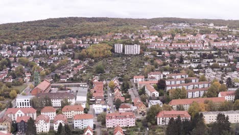 Göttingen-Grone-captured-by-a-drone-aerial-shot-in-late-autumn