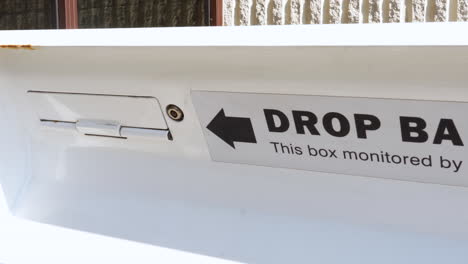 Mail-in-Voting-Booth-Mail-Slot-for-Election-Ballot-Envelope-Close-Up-With-Arrow