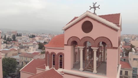 Kathedrale-In-Limassol,-Zypern---Luftbild