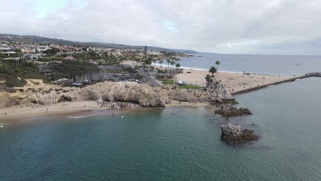 Newport-Beach-California-Aerial-Waterfront-video