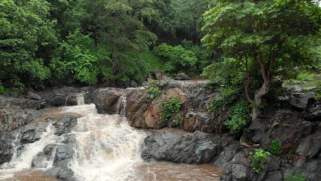 waterfall-in-the-middle-of-rain-forest-in-india