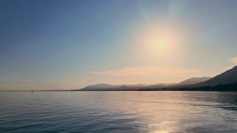 Cinemagraph-Schleife-Des-Sonnenuntergangs-über-Der-Küste-Von-Marbella,-Spanien