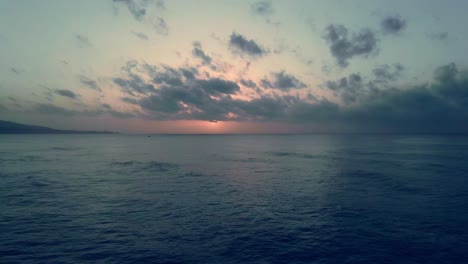 Cinemagraph-loop-of-dramatic-sky-over-the-ocean
