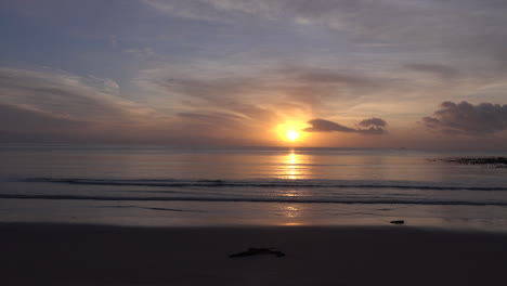 Sunrise-over-the-Ocean-in-False-bay