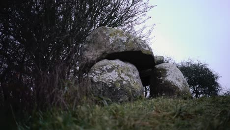Old-German-dolmen-stone-megalithic-monument-site-in-countryside