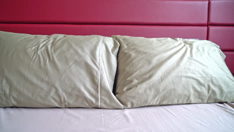 pillow-decoration-on-bed-in-bedroom