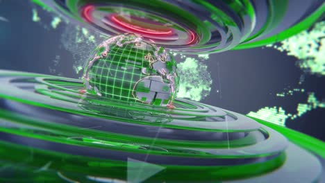 3D-Digitale-Weltkarte-News-Intro-Hintergrund
