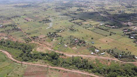 Kleinbauern-Des-Dorfes-Afrika-Kenia-Loitokitok