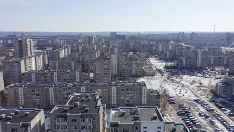 Residential-Apartment-Buildings-Block-of-Flats-of-Soviet-Period-in-Vilnius