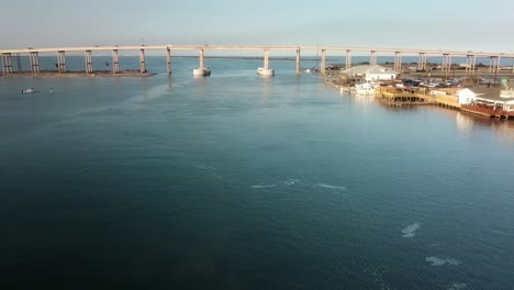 Aerial-drone-view-of-shipping-channel-of-the-Gulf-Intercoastal-Waterway-in-northern-Laguna-Madre