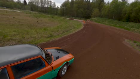 Junker-rally-car-speeding-on-a-dirt-road