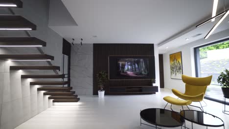 Zeitgenössisches-Wohnzimmerdesign---Moderne-Stilvolle-Wohnzimmermöbel