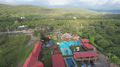 aerial-view-of-a-hotel-with-a-swimming-pool