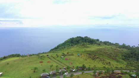 Hermoso-Paisaje-En-El-Parque-De-Montaña-Caningag-En-Pintuyan,-Sur-De-Leyte,-Filipinas
