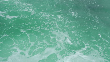 Blau-grüne-Zeitlupen-Wasserstruktur