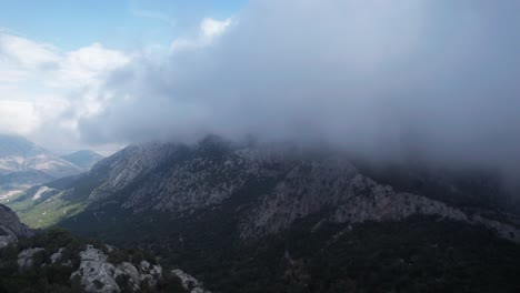Höhe-Ruhige-Gipfel-Von-Termessos-Antalya-Türkei