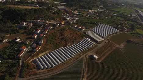 Top-View-Industrial-Greenhouses-and-Agriculture-Fields