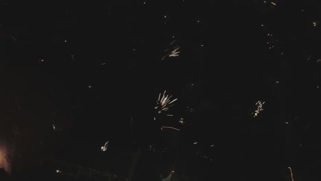Moving-drone-shot-of-new-years-fireworks