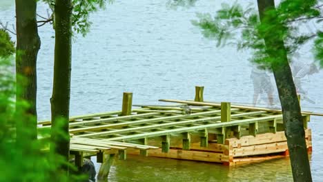building-a-dock-in-Time-Lapse