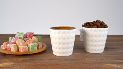 Colorful-Turkish-delight-presented-with-delicious-Turkish-Coffee