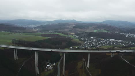 A-Monument-to-Modern-Engineering:-The-Tallest-Autobahn-Bridge-in-North-Rhine-Westphalia,-the-Talbrücke-Nuttlar-in-Germany