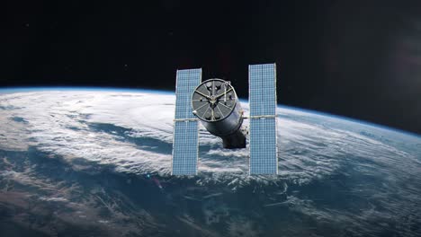 The-Hubble-Space-Telescope-in-Earth-Orbit-Conducting-Surveillance