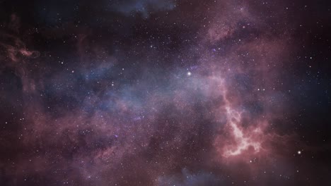 Universum,-Roter-Nebel-Im-Weltraum