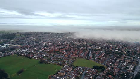 Urban-aerial-scene-of-Dewsbury-Moor-Council-Estate