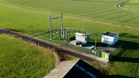 Grüne-Energie-Im-Einsatz:-Die-Rolle-Von-Hochspannungstransformatoren-In-Einer-Windkraftanlage-In-Nordrhein-westfalen-Deutschland