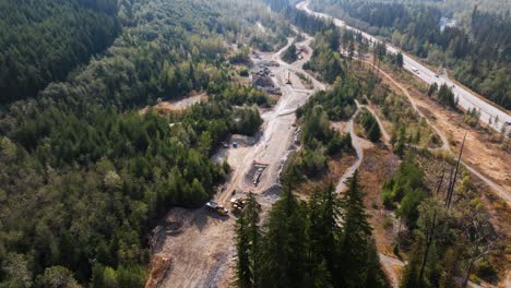 Bau-Der-öl--Und-Gaspipeline-Tmx-In-British-Columbia-Kanada