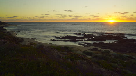 Australien-Meer-Ozean-Sonnenuntergang-Strand-Küste-Wa-Perth-Westaustralien-Sonne-Geht-Unter-Zeitraffer#1-Von-Taylor-Brant-Film