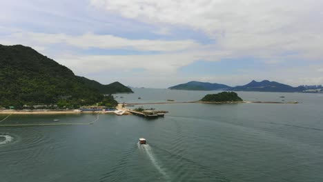 Drone-footage-of-an-Island-outside-Hong-Kong