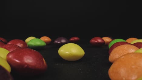 Slow-dolly-zoom-out-of-many-Skittles-candies
