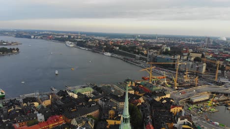 Drone-shot-from-Stockholm---Gamla-Stan-
