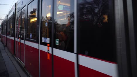 öffentliche-Verkehrsmittel-In-Wien,-österreich