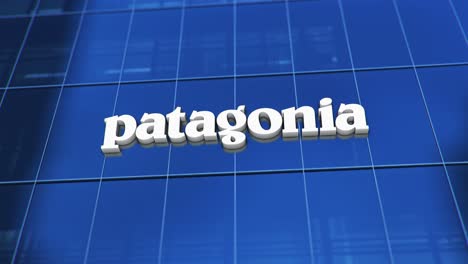 Patagonia-Logo-On-Corporate-Glass-Building-3D-Animation-5