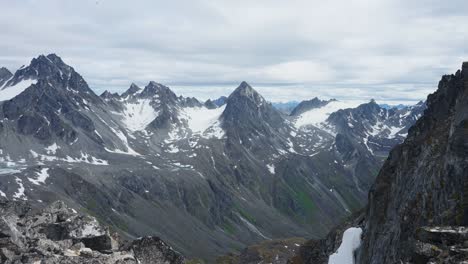 Zeitraffer-Der-öffentlich-Genutzten-Berge-Von-Nelchina-In-Alaska