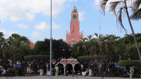 Merida-Yucatan-Mexiko-Centro-Park-Innenstadt