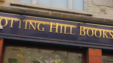 Buchhandlung-Notting-Hill-In-London,-Vereinigtes-Königreich