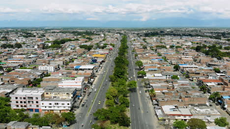 Aerial-view-of-Cali,-Colombia