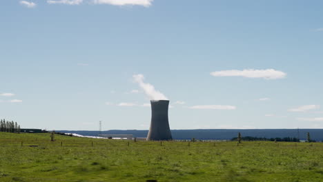 Geothermisches-Kraftwerk,-Ohaaki,-Neuseeland