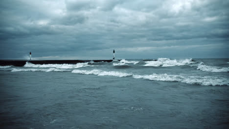 Powerful-Storm-Surge-Waves-Crashing-against-Pier-Wide-shot