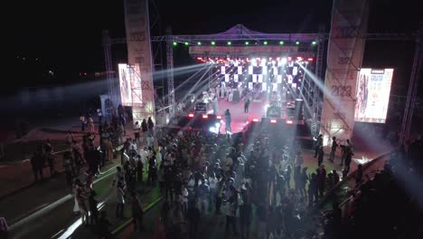 Victoria-Island,-Lagos-Nigeria--December-20-2022:-A-musical-festival-and-concert-in-Lagos-Nigeria
