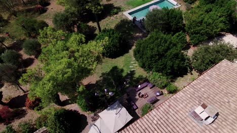 Aerial-view-of-a-luxury-spa-with-staff-attending-to-clients