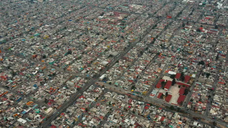 Vista-Superior-Del-Barrio-Suburbano-En-La-Ciudad-De-México