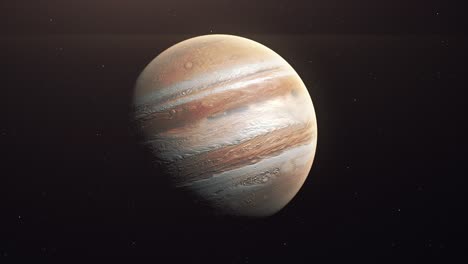 Júpiter-Planeta-Vista-Estrella-Espacio