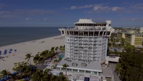 4K-Drone-Video-of-Beautiful-Bellwether-Resort-on-the-Gulf-of-Mexico-in-St