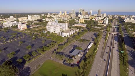 4K-Aerial-Drone-Video-of-Waterfront-Skyline-of-Downtown-St