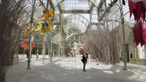 Crystal-Palace-In-Der-Stadt-Madrid