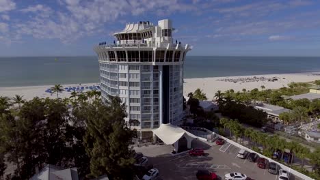 4K-Drone-Video-of-Beautiful-Bellwether-Resort-on-the-Gulf-of-Mexico-in-St